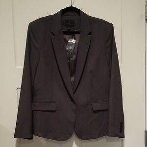 Worthington Charcoal Blazer Size 18 NWT Admiral Grey